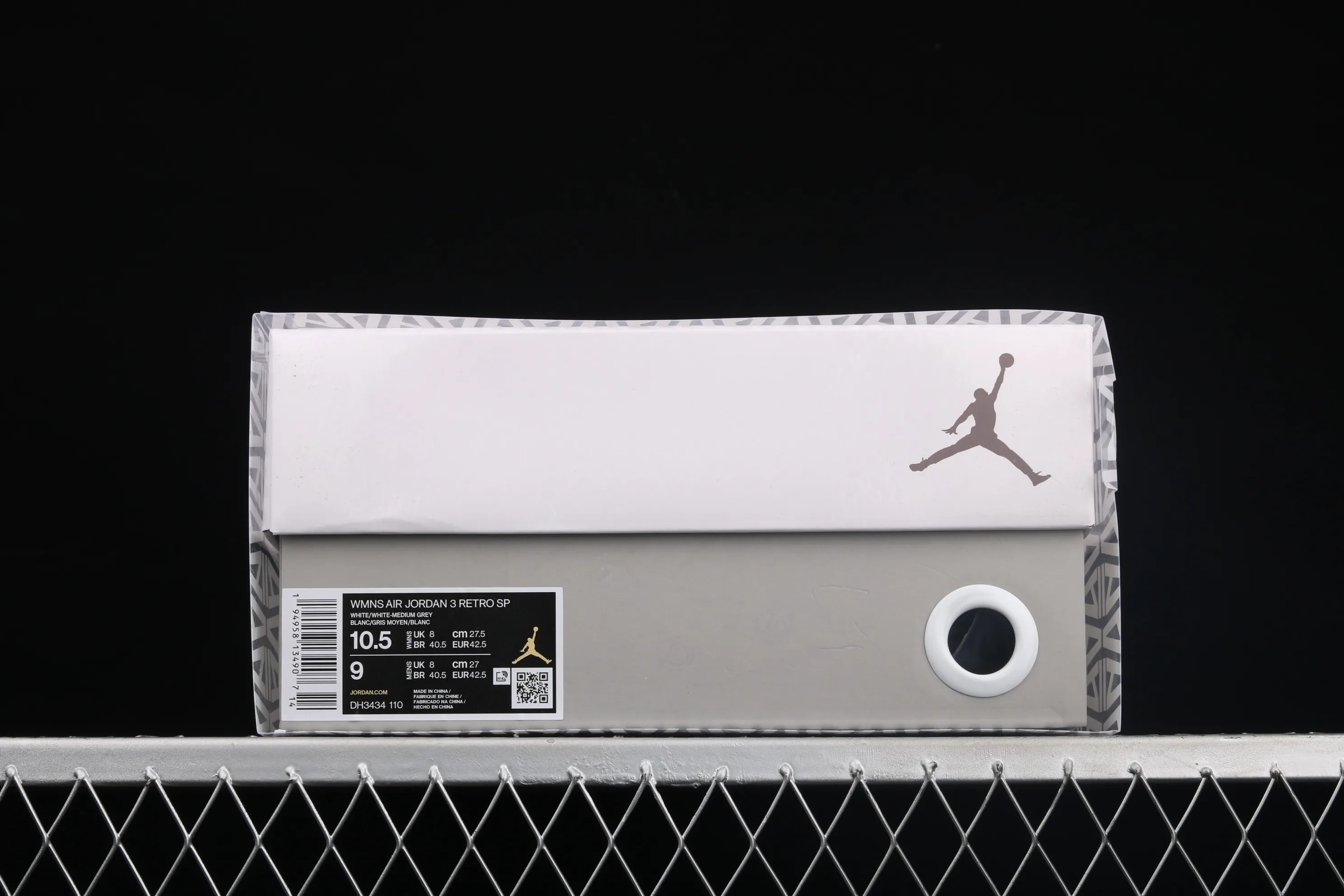 All categories Air Jordan Jordan series basketball shoes Air Jordan 3 L version A Ma Maniére x Air Jordan 3 AJ3 Joe 3 joint basketball shoes DH3434-110